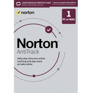 Norton AntiTrack - 1-Year / 1-PC or 1-Mac - Global